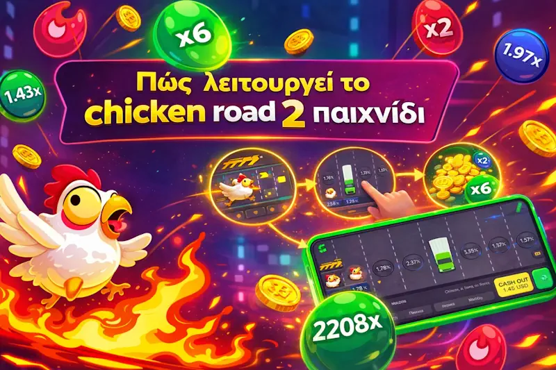 Πώς λειτουργεί το chicken road 2 app